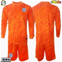 England Goalkeeper Replica Home Minikit Euro 2024 Long Sleeve (+ pants)